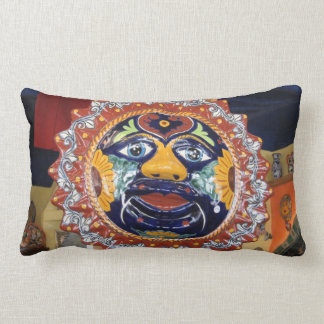 Almofada Lombar Sol do estilo de Talavera do mexicano