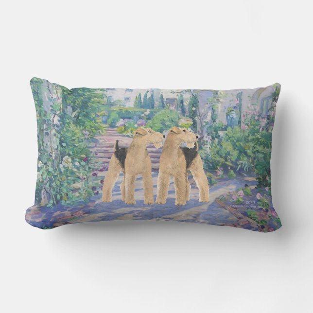 Almofada Lombar Sonho de lavanda (Frente)