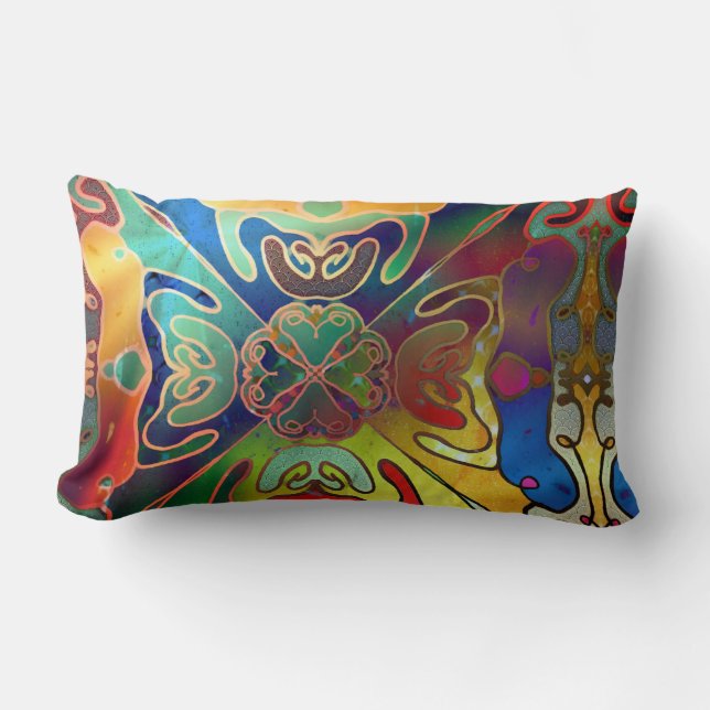 Almofada Lombar Sonho Iridescente (Frente)