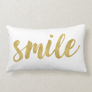 Almofada Lombar Sorriso à moda do divertimento em decorativo