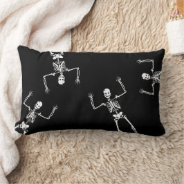 Almofada Lombar Spookny Engraçado Skeletons Halloween
