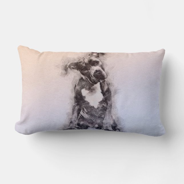 Almofada Lombar Staffordshire Terrier americano - filhote de (Frente)