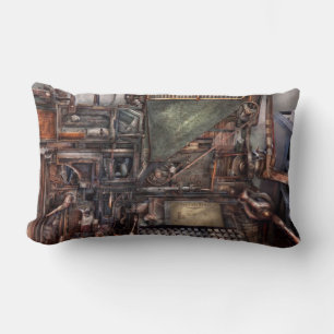 Almofada Lombar Steampunk - Máquina - Com todos os sinos e apitos