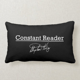 Almofada Lombar Stephen King, leitor constante