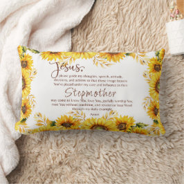 Almofada Lombar Stepmae Stepmama Oração Cristã Personalizável