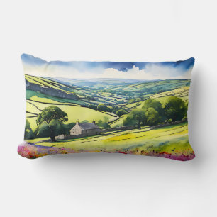 Almofada Lombar "Stonedale" Wide Landscape Yorkshire Dales Cena