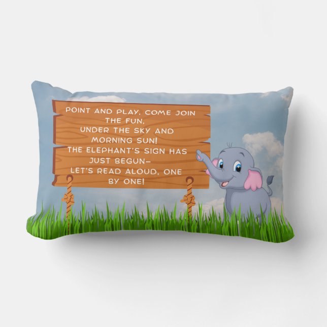 Almofada Lombar Storytime Safari (Frente)