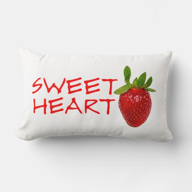 Almofada Lombar Strawberry Swetheart (Frente)