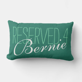 Almofada Lombar Sua mensagem e nome: RESERVADO 4 Bernie