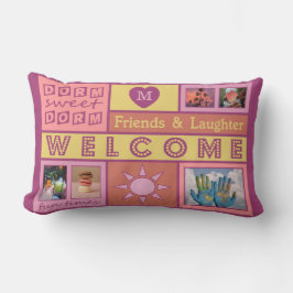 Almofada Lombar SUAS FOTOS E travesseiro decorativo de dormitório