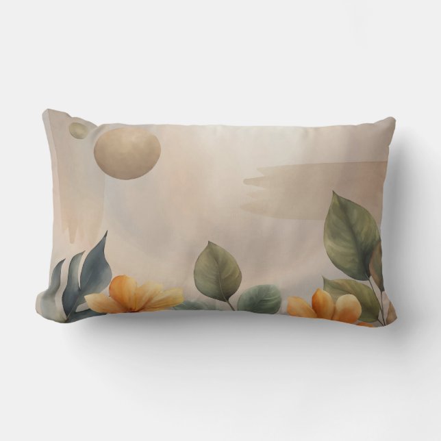 Almofada Lombar Sunset Fusion Throw Pillow (Frente)