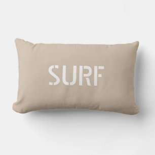 Almofada Lombar Surf Surfer Beach Life Beige