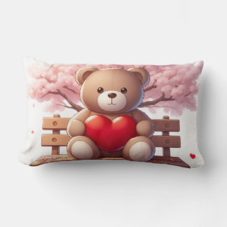 Almofada Lombar Sweet Bear Moment – Cozy Nature Pillow
