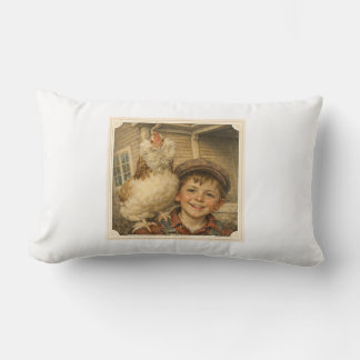 Almofada Lombar Sweet Farm Boy Chicken Pillow