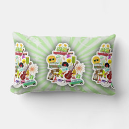 Almofada Lombar Tão Divertida Colagem Retroativa Também