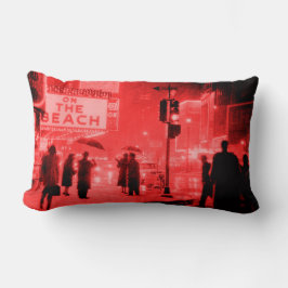 Almofada Lombar Tempestade de Neve Retro Times Square 1959