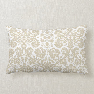 Almofada Lombar Teste padrão floral francês do nouveau da arte do