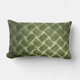 Almofada Lombar Textura de revestimento de aço inoxidável em metal