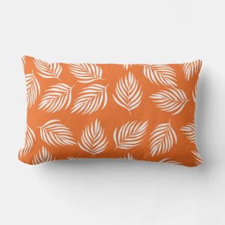 Almofada Lombar Throw Pillow Bold Tropical Leaf Pattern 