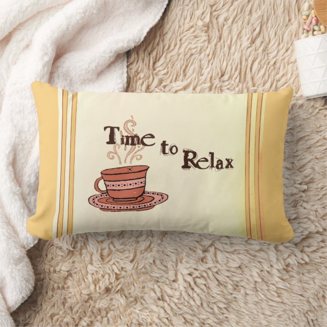 Almofada Lombar Time to Relax "Chocolate Bar" Lumbar Pillow (Cobertor)