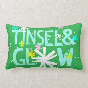 Almofada Lombar Tinsel e Brilho