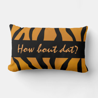 Almofada Lombar Tiras de Tigre Selvagem Personalizadas