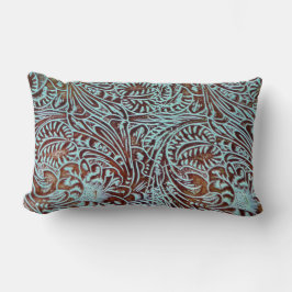 Almofada Lombar Toolin na cerceta (parte traseira de Brown)