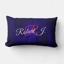 Almofada Lombar Top Down Dual Funnel Geometric Throw Pillow