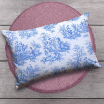 Tornozelo azul-floral