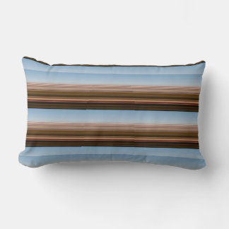 Almofada Lombar Torres castanhos azuis, de safra