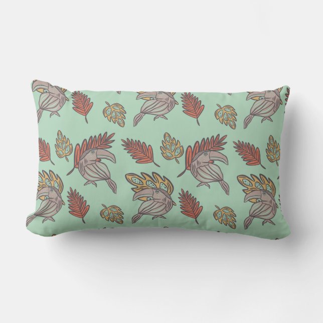 Almofada Lombar Toucan tropical (Frente)