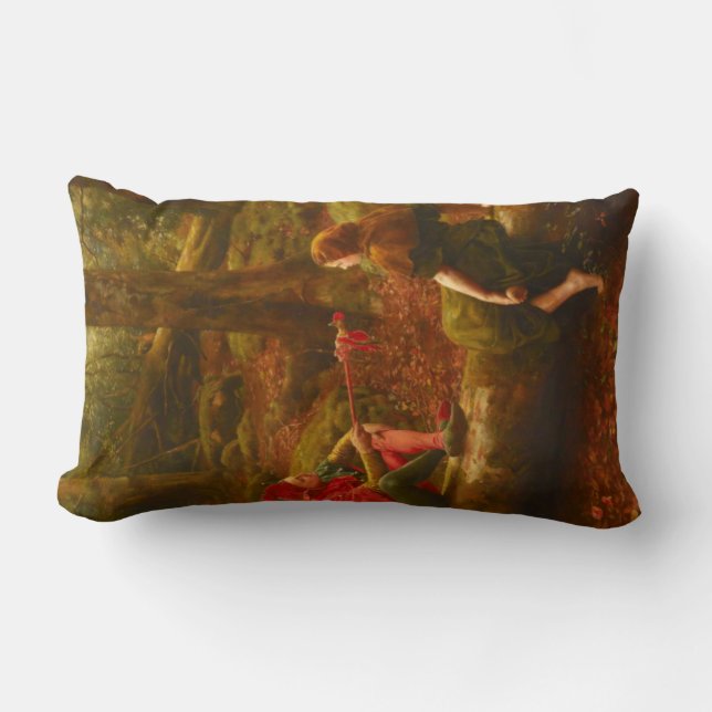 Almofada Lombar Touchstone and Audrey (In the Forest of Arden) (Frente)