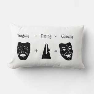 Almofada Lombar Tragédia + Timing Igual ao Teatro de Comédia