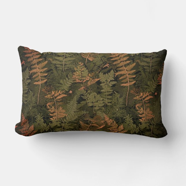 Almofada Lombar Traje de Camuflagem de Samambaia (Frente)