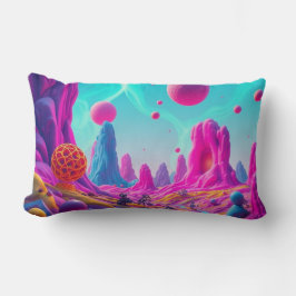 Almofada Lombar Traumplanet der Farben – Jenseits der Realität