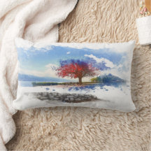 Travesseira Decorativa de Beira de Lago Serena