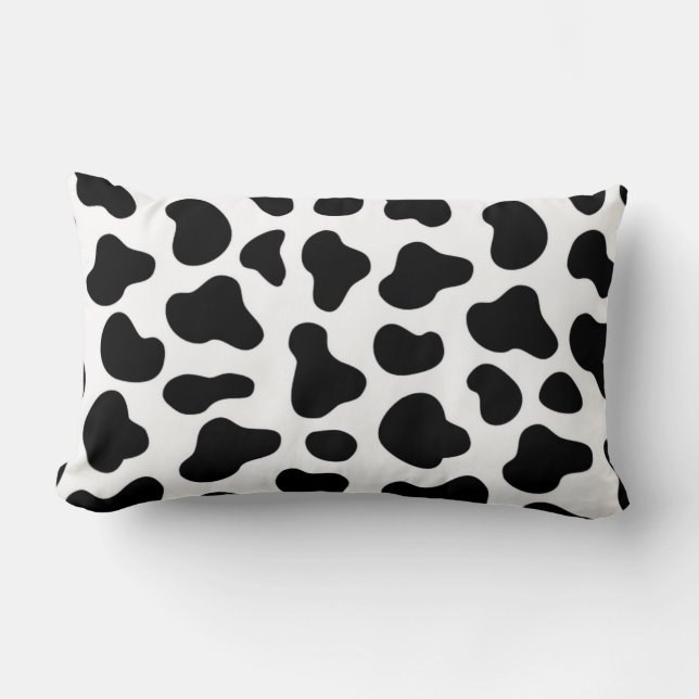 Almofada Lombar Travesseiro Adorable Cow Spots (Frente)