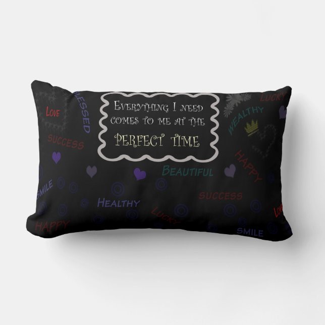 Almofada Lombar Travesseiro-afirmação lombar 13" do poliéster X 21 (Frente)