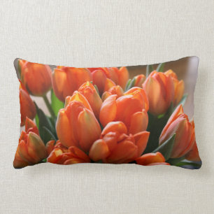 Almofada Lombar Travesseiro alaranjado da tulipa
