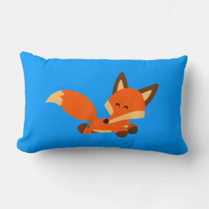 Almofada Lombar Travesseiro bonito do Fox dos desenhos animados da