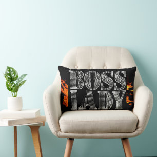 Almofada Lombar Travesseiro Boss Lady