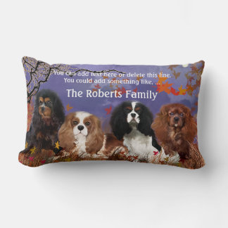 Almofada Lombar Travesseiro, Cavalier Spaniel, 4 tipos de espanhol