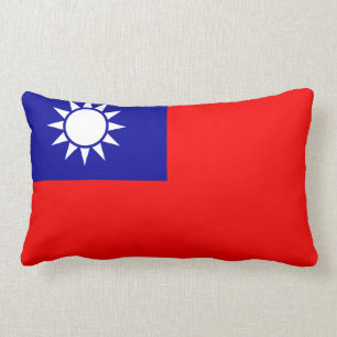 Almofada Lombar Travesseiro (chinês) taiwanês da bandeira