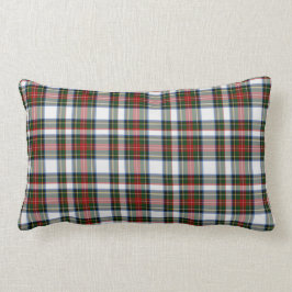 Almofada Lombar Travesseiro clássico da xadrez de Tartan do