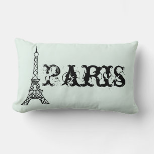 Almofada Lombar Travesseiro Da Casa Do Mint Vintage Paris Eiffel T