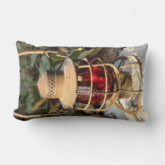 Almofada Lombar Travesseiro da lanterna da estrada de ferro de (Frente)