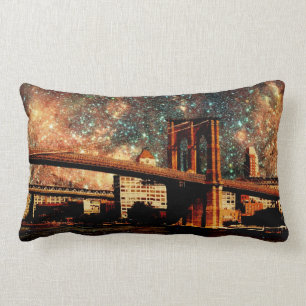 Almofada Lombar Travesseiro da ponte de Brooklyn da noite