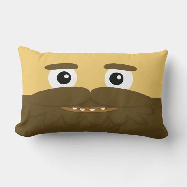 Almofada Lombar Travesseiro da região selvagem de BBSS (21" x13") (Frente)