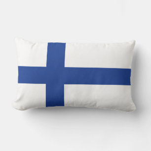 Almofada Lombar TRAVESSEIRO de bandeira SUOMI FINLAND