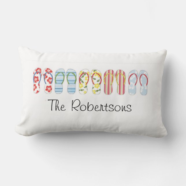 Almofada Lombar Travesseiro de chinelos de Sumário (Frente)